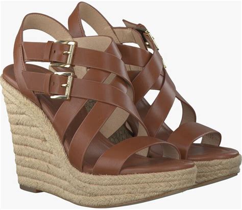 michael kors jocelyn sandalen braun schuhe|michael kors macy's.